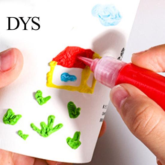 Художественные маркеры 6/12 шт., DIY Popcorn Bubble Ручки для рисования, Магические ручки с активацией теплом, 3D объемные краски для детских поделок