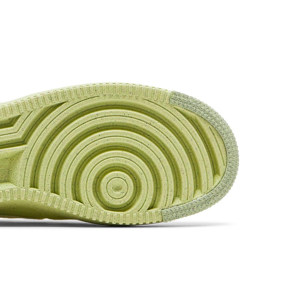 Nike Air Force 1 Crater Grade School 'Light Lemon Twist' (Unisex) Light Lemon Twist / Armoury Navy / White Kids' Skateboarding Shoes DH4339 700