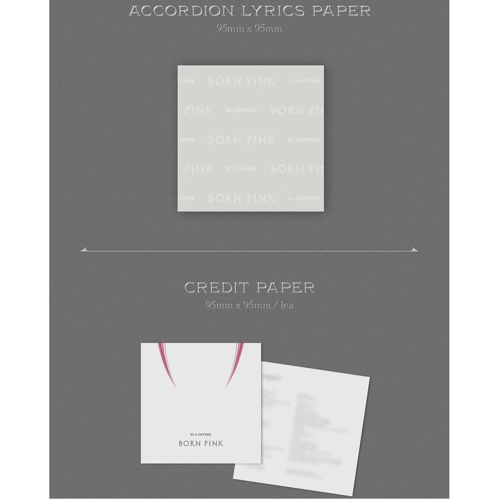 Альбом BLACKPINK BORN PINK KIT версия