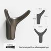 Nordic Antler Wall-Mounted Metal Coat Hooks for Door, Bathroom, or Wardrobe