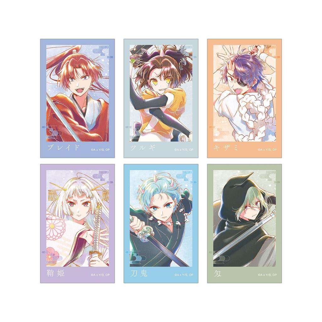 [Oshi No Ko] [Oshi No Ko] Trading Ani Art Aqua Label 3rd Edition Instant Camera Style Illustration Cards Box of 6