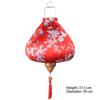 Retro Chinese Lantern Traditional Japanese Vietnam Silk Lantern Balcony Outdoor Party Spring Festival New Year Hanging Lanterns