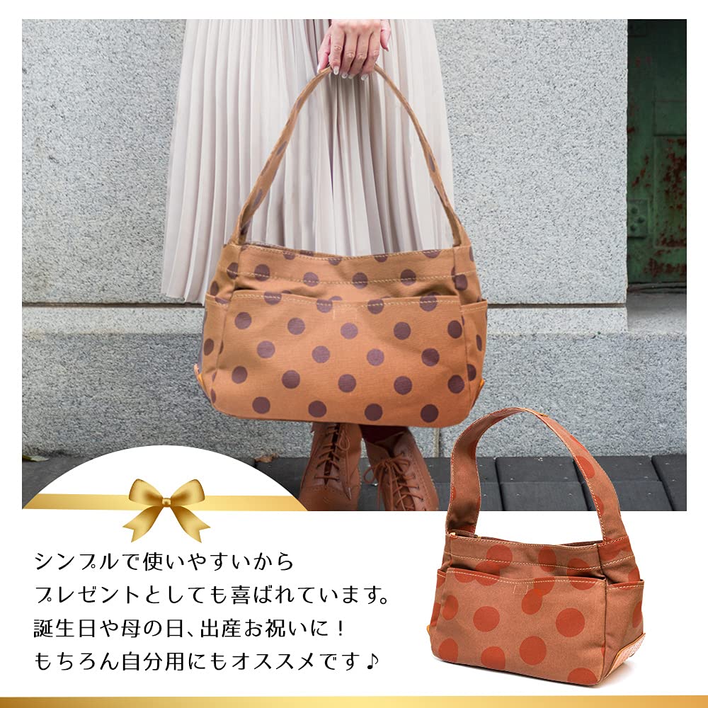 Сумка-тоут формата А4 Kurashiki, изготовленная из холщовой кожи цвета хурмы Shibu, многослойная, на одно плечо [creareki] Женская сумка, легкая, холст, Япония, окрашенная,