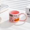 Креативная английская простая модная керамическая кружка офисная домашняя чашка кофейная чашка чашка для воды парная чашка для завтрака