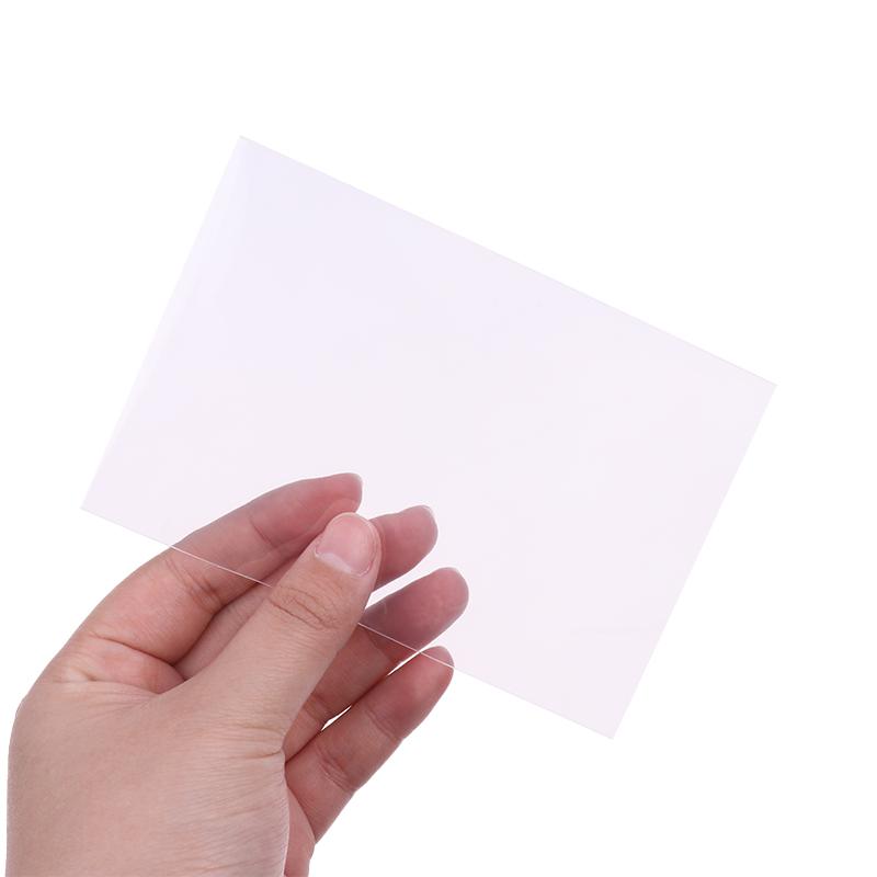 50Pcs Korea Card Sleeves Clear Acid Free-No Cpp Hard 80X120Mm Photocard Holographic Protector Film Album Binder
