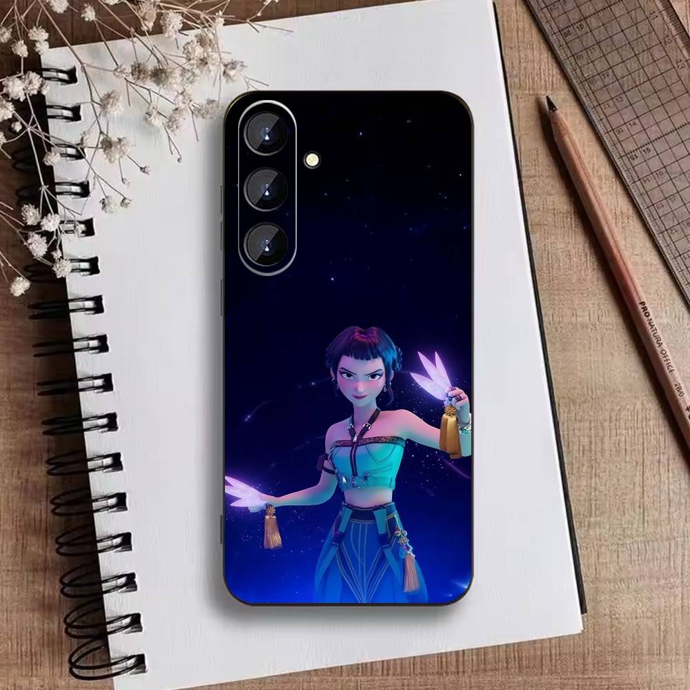 K-Pop L-Demons Hot H-Hunters Phone Case For Samsung Galaxy A73,A21s,A22,A31,A52,A53,A71,A41Soft Black Shell