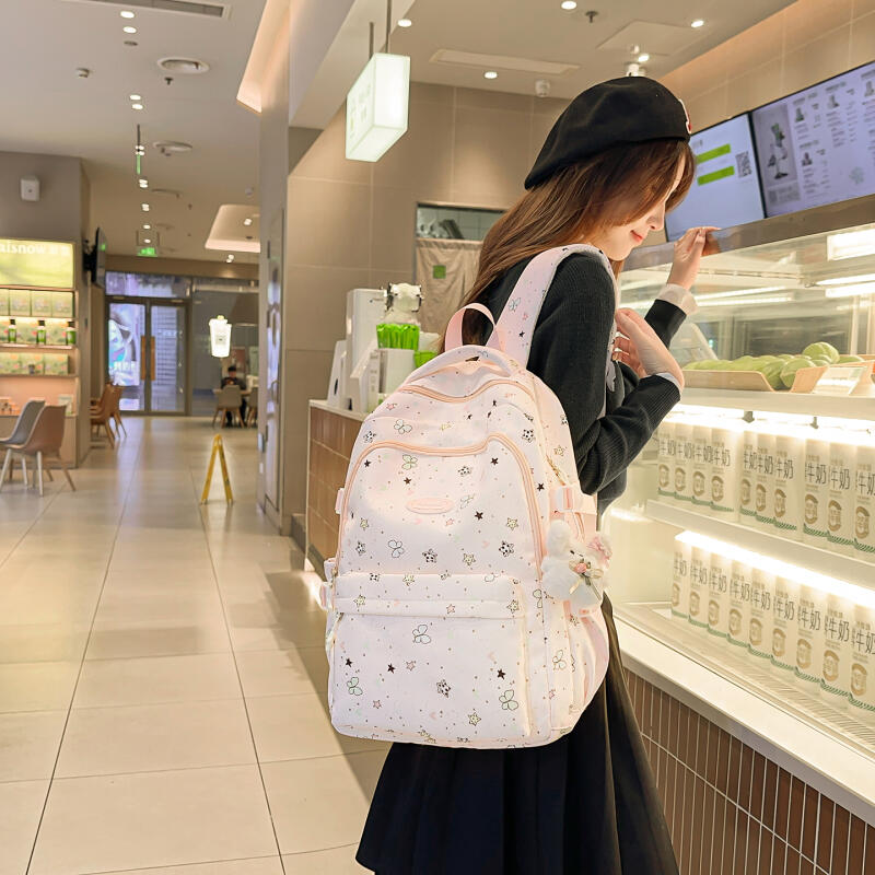 Студенческий школьный женский рюкзак большой вместимости