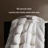 Luolai 95% Washed White Goose Down Winter Duvet, 180TC Cotton Shell