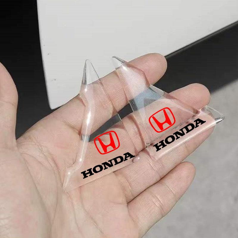 Transparent Car Door Corner Cover Anti-Scratch Protection Sticker For Honda Civic XR-V HR-V City Accord Odyssey Spirior CRV Jazz EC5