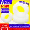 Nylon Spacer Column: ABS Insulation, Plastic Support, Hollow Straight Tube (4-7MM)