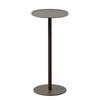 Side Table, Rounded Corners, Edged, W23 X D23 X H50cm, No Assembly Required, Side Table 23 H500, Brown