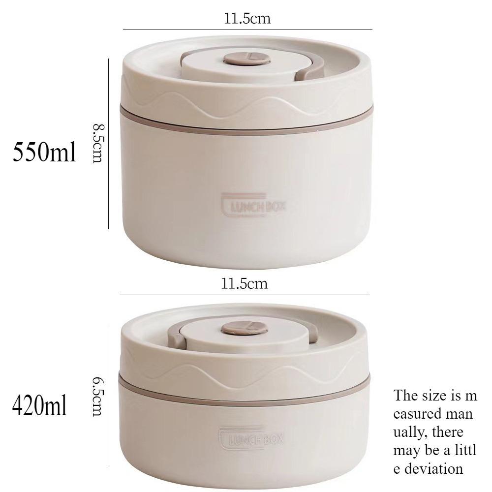 1 Набор Изолированный Ланч-бокс 3 Независимых Штабелируемых Ланч-бокса 304 Нержавеющая Сталь Пищевой Ланч-бокс Набор с Изоляционной Сумкой