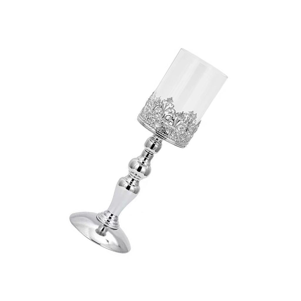 Винтажный металлический подсвечник для столба свечи металлическое основание центральные подсвечники свадебные вечеринки украшения дома