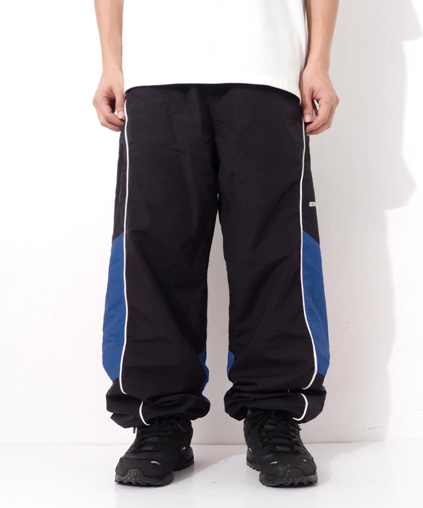 QT8 GARMENTS Штаны для тренировок Lb (Черный / синий)
