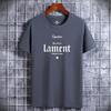 Lament Printed Man Fashion Tee Short-sleeved Pure Cotton T-shirt