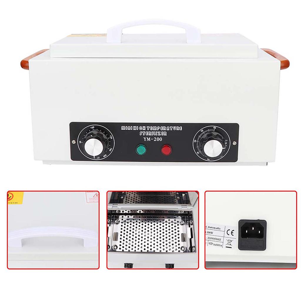 300W High Temperature Sterilizer Nail Art Tool Disinfection Cabinet Sterilize Machine
