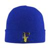 Saxophone Player  Music Art Girls Y2k Graphic Knitted Cap Bonnet Hat Autumn Winter Outdoor Beanies Hats for Men Women Adult