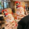 Phone Case: 2D Flat Design Suitable for Samsung Galaxy A34 A35 M05 M06 S20 S22 S21 FE Plus 5G Protective Case, Cartoon Santa Claus, Perfect Christmas