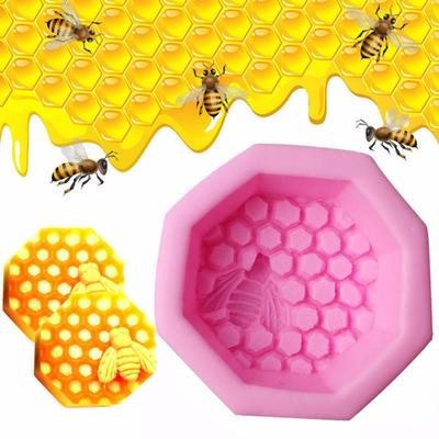 Новая силиконовая форма для мыла в виде пчелиных сот, DIY формы для помадки, шоколадного торта, свечей