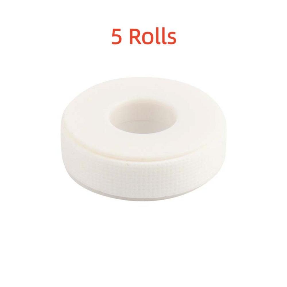 5 Rolls Non-woven Micropore Silicone Gel Eyelash Tape Multi Use Adhesive Lash Extension Makeup Tools Anti-allergy Soft
