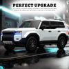 Светодиодная дневная ходовая фара A58X для Toyota Prado LC250 Land Cruiser 250 2024 2025 Противотуманная фара Белый ДХО Оранжевый Поворотник