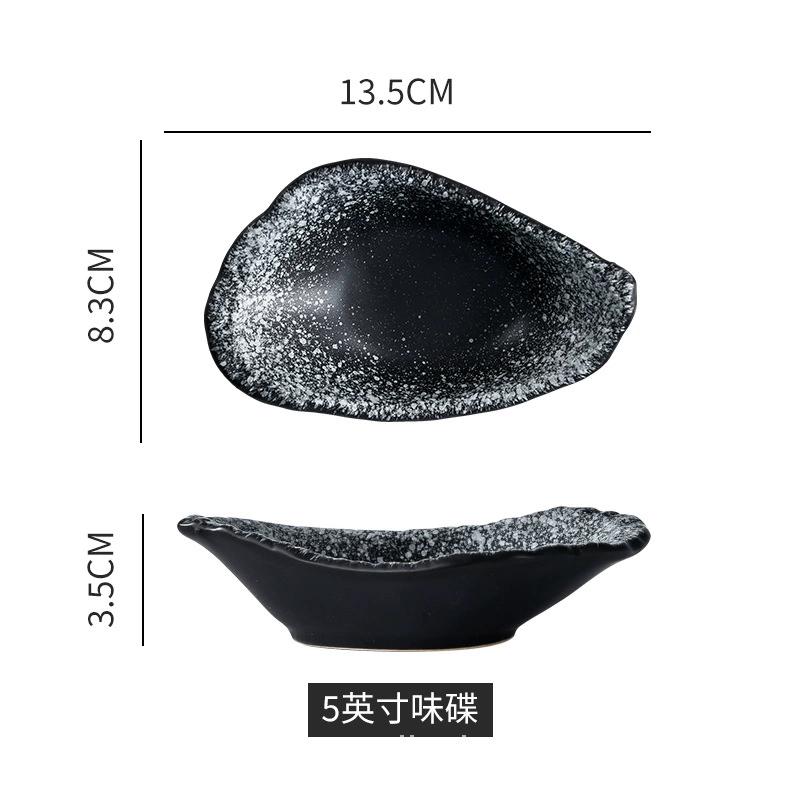 1 шт. Новые креативные блюда для соуса, суши-тарелка, японский стиль, керамические блюда для барбекю, фруктовые десертные тарелки, кухонная утварь