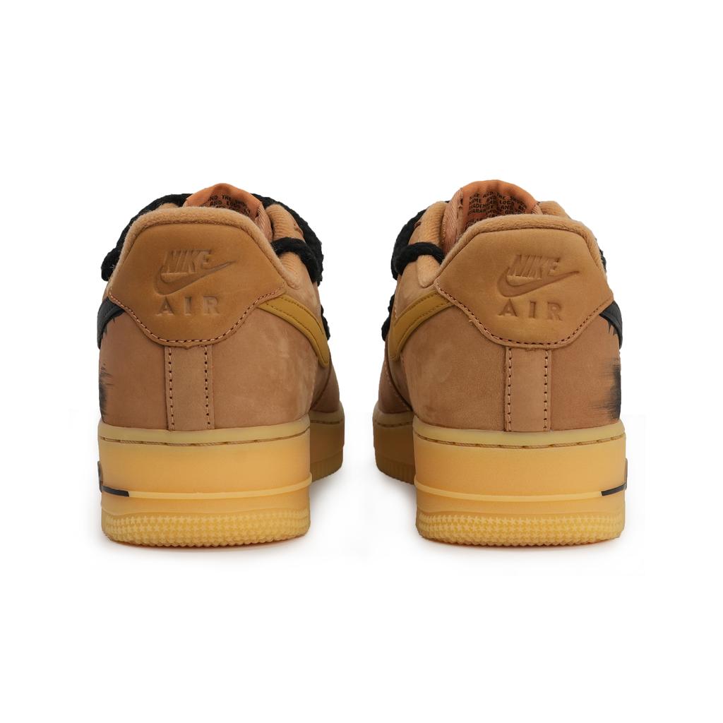 Nike Амортизация Air Force 1, износостойкие низкие кеды для скейтборда, унисекс, коричневые CJ9179-200(Команда240-)