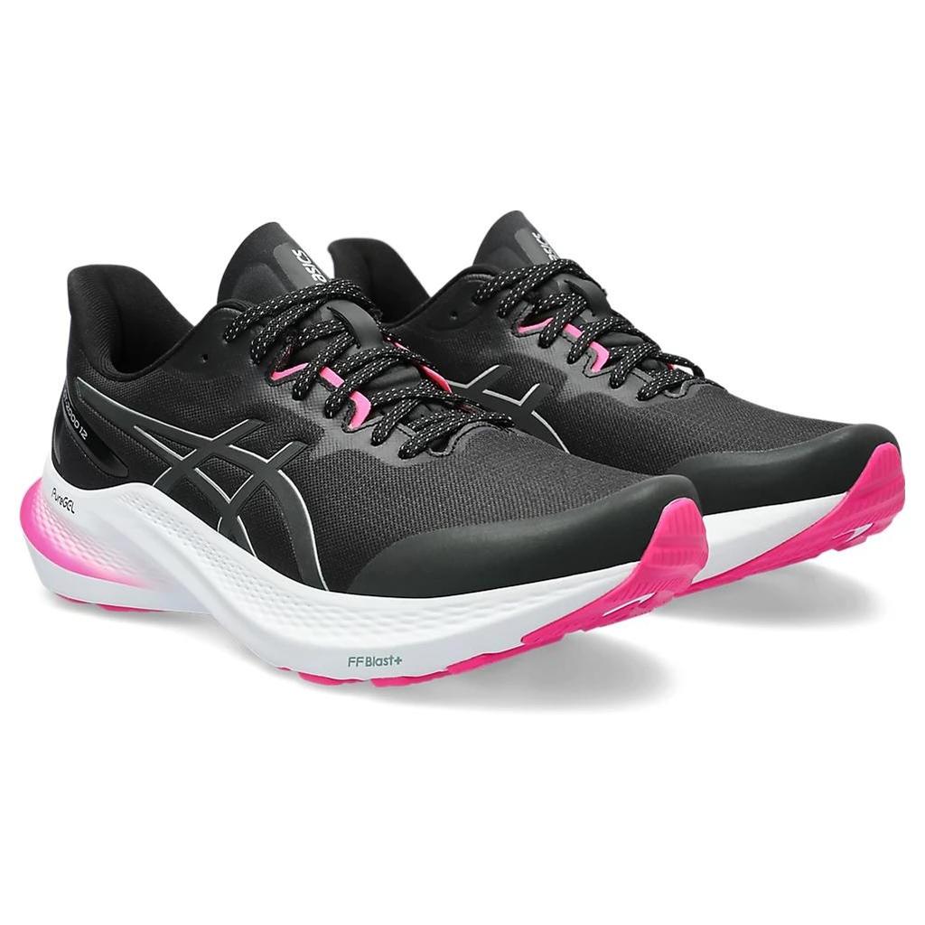 (WMNS) ASICS GT-2000 12 Lite-Show 'Черный Белый Розовый' Женские 1012B578-001