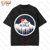 Camping I Hate People Vintage Oversized Tshirt Zeyb