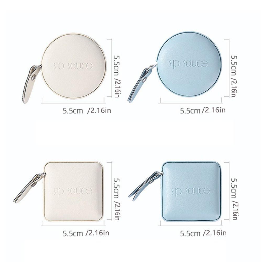 Retractable Measuring Tape Ruler Double Scale Ruler Soft Tape Measure Body Measurement Soft Ruler