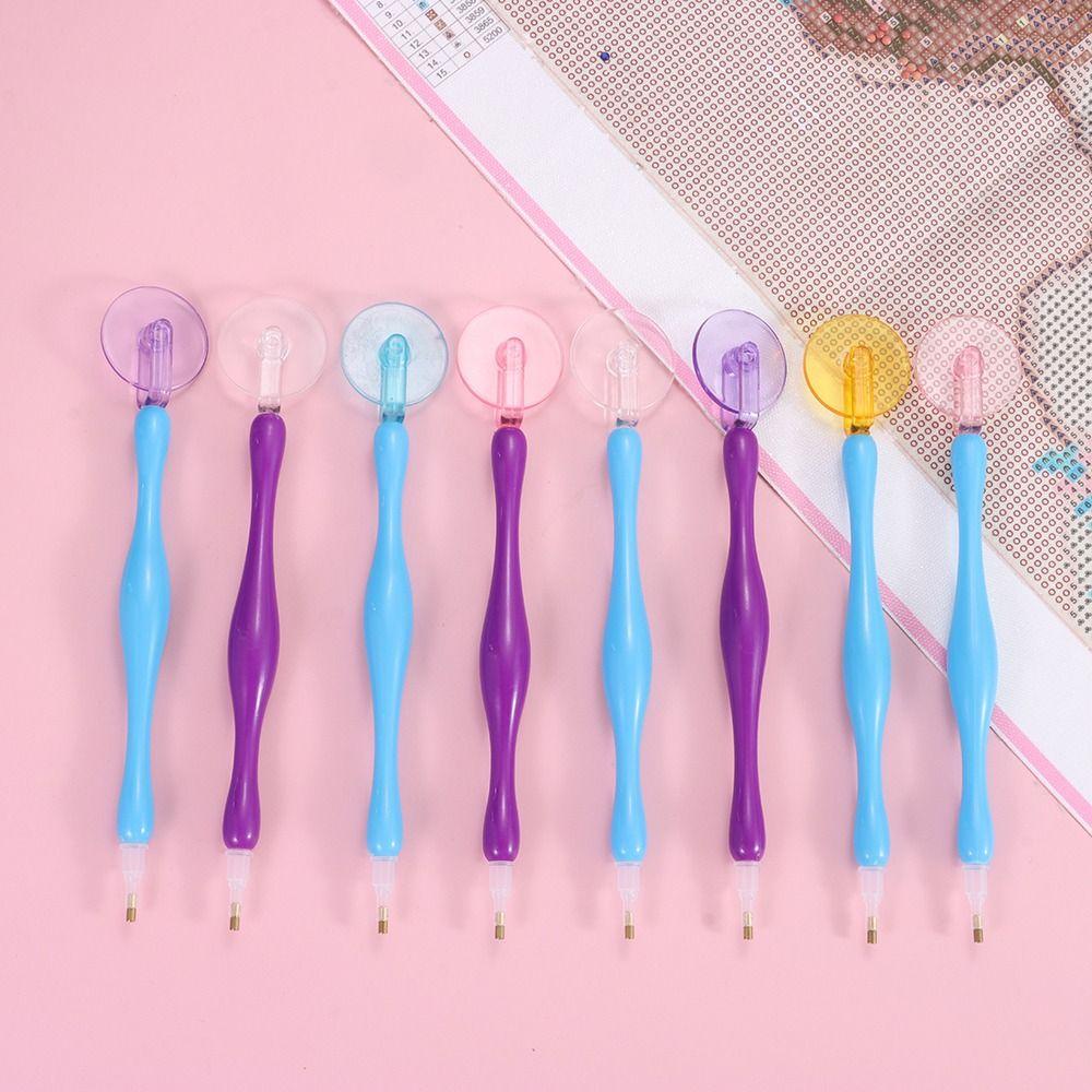 Набор ручек для алмазной вышивки, пластиковый инструмент для 5D алмазной вышивки, новые усовершенствованные ручки-сверла