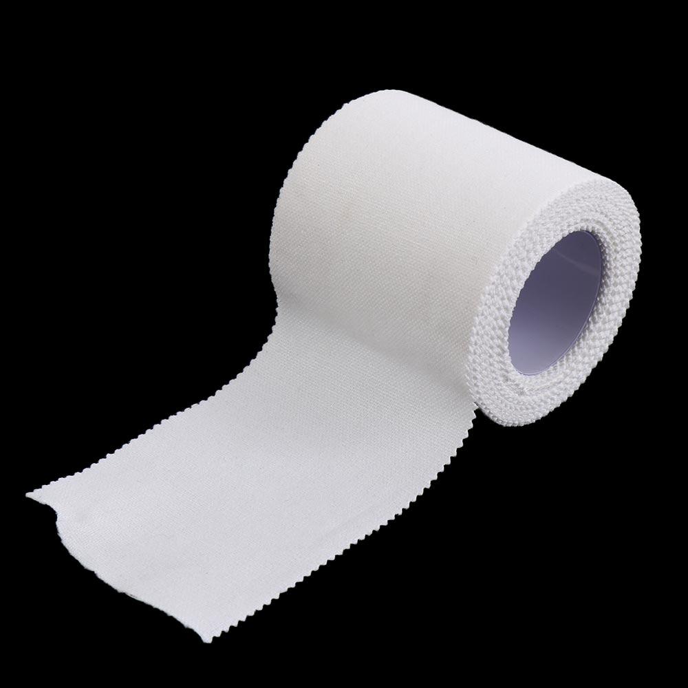 Водонепроницаемый хлопковый пластырь для лечения растяжений Бинт без липких остатков Клейкая лента Спортивная лента Помощь Бинт