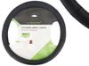 Steering Wheel Cover, "L" 39-41 Cm, Natural Leather, Black