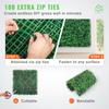 Artificial Boxwood Panel UV 24pcs Boxwood Hedge Wall Panels Artificial Grass Backdrop Wall 20" X 20" 4 cm Green Grass Wall Fake Hedge for Decor