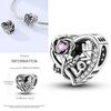 Charms Plata De Ley 925 Devil's Eye Infinity Eternal Symbol Dragonfly Positioning Buckle Charms Fit Women DIY Jewelry