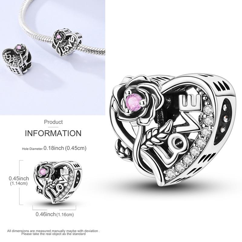 Charms Plata De Ley 925 Devil's Eye Infinity Eternal Symbol Dragonfly Positioning Buckle Charms Fit Women DIY Jewelry