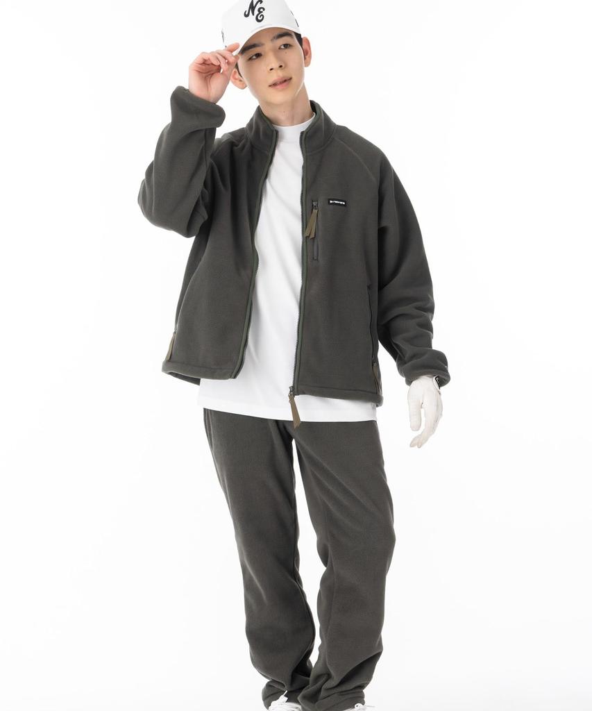 New Era Флисовая куртка на молнии для гольфа Оливковый Размер L NER37G5037 15129496