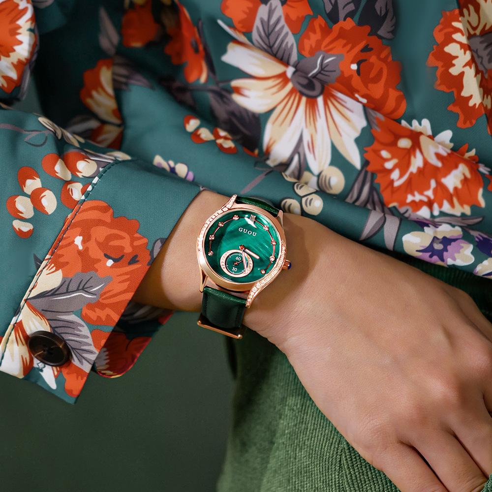 New Style Watch, Feminine, Fashionable, Large Dial, Domineering Belt, Quartz Waterproof Ladies Watch