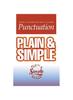 The Punctuation Plain And Simple (Pb) Book