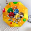 1 шт. Автоматический зонт M&m's Celebration - Подходит для путешествий, улицы, портативный зонт, подарок на день рождения, предметы первой необходимости
