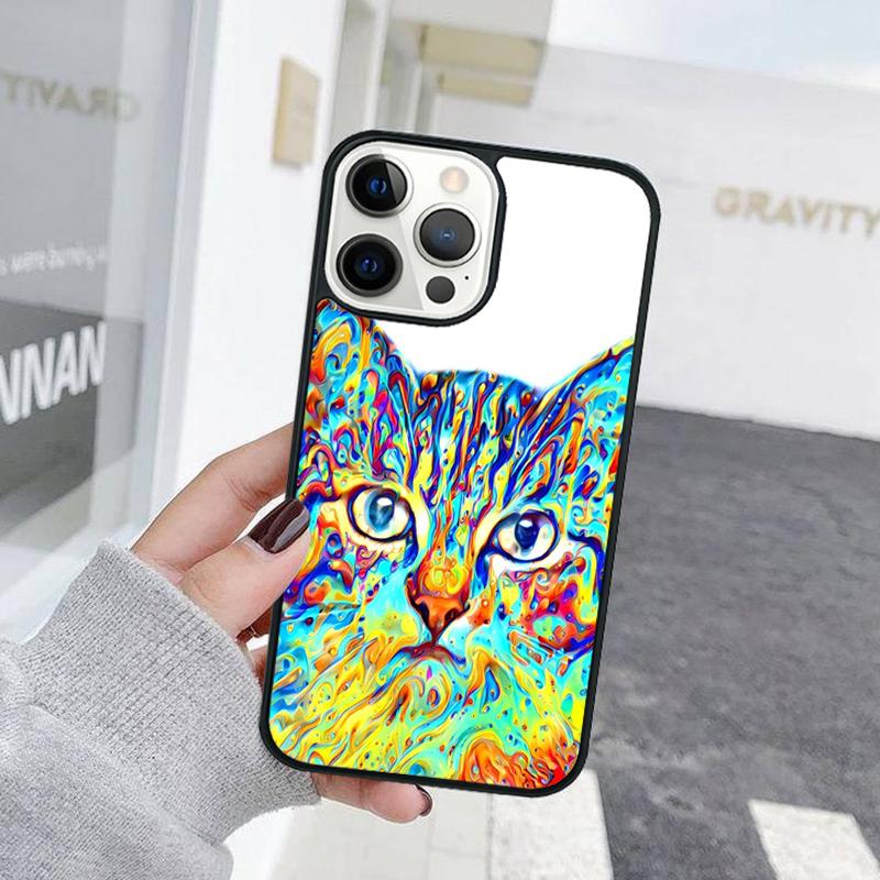 Креативный Милый Домашний Кот Животное Чехол Для Телефона Для iPhone 17 Air 15 16 Чехол 11 13 14 Pro Max 12 Plus Max Fundas