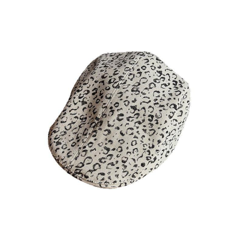 Vintage Style Femme Fatale Cap In Cotton Blend With Short Brim For Casual Wear