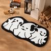 Halloween Rugs 20 X 40in  Tufted Non-Slip Bathroom Front Door Living Room Mats Carpet