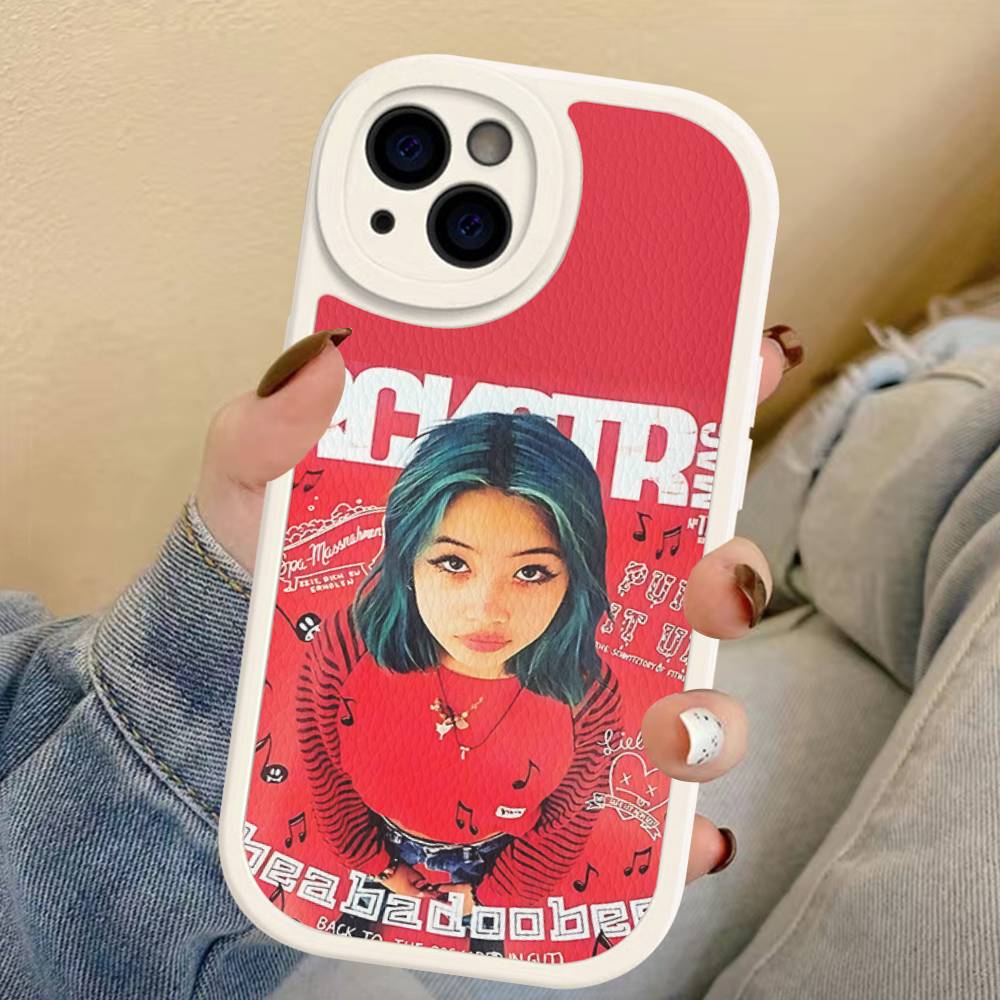 Чехол для телефона рок-певицы B-Beabadoobee Для IPhone 16 15 14 13 12 11 Pro Max Plus 16E Мягкий кожаный чехол