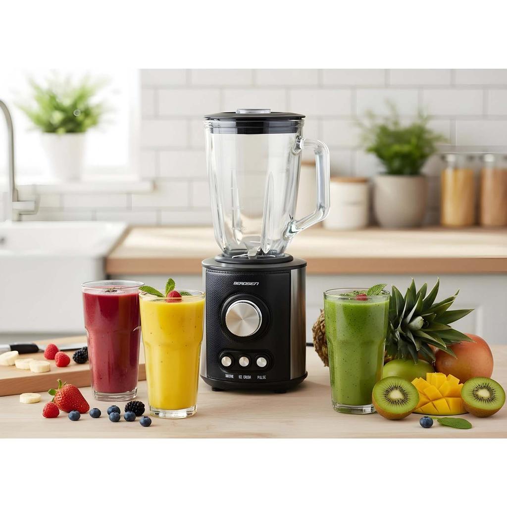 800W Bd-751 Berdsen Jug Blender Black
