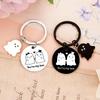 1 пара Хэллоуин Жуткий Брелок Для Подруги, Жены, Подарки на День Святого Валентина