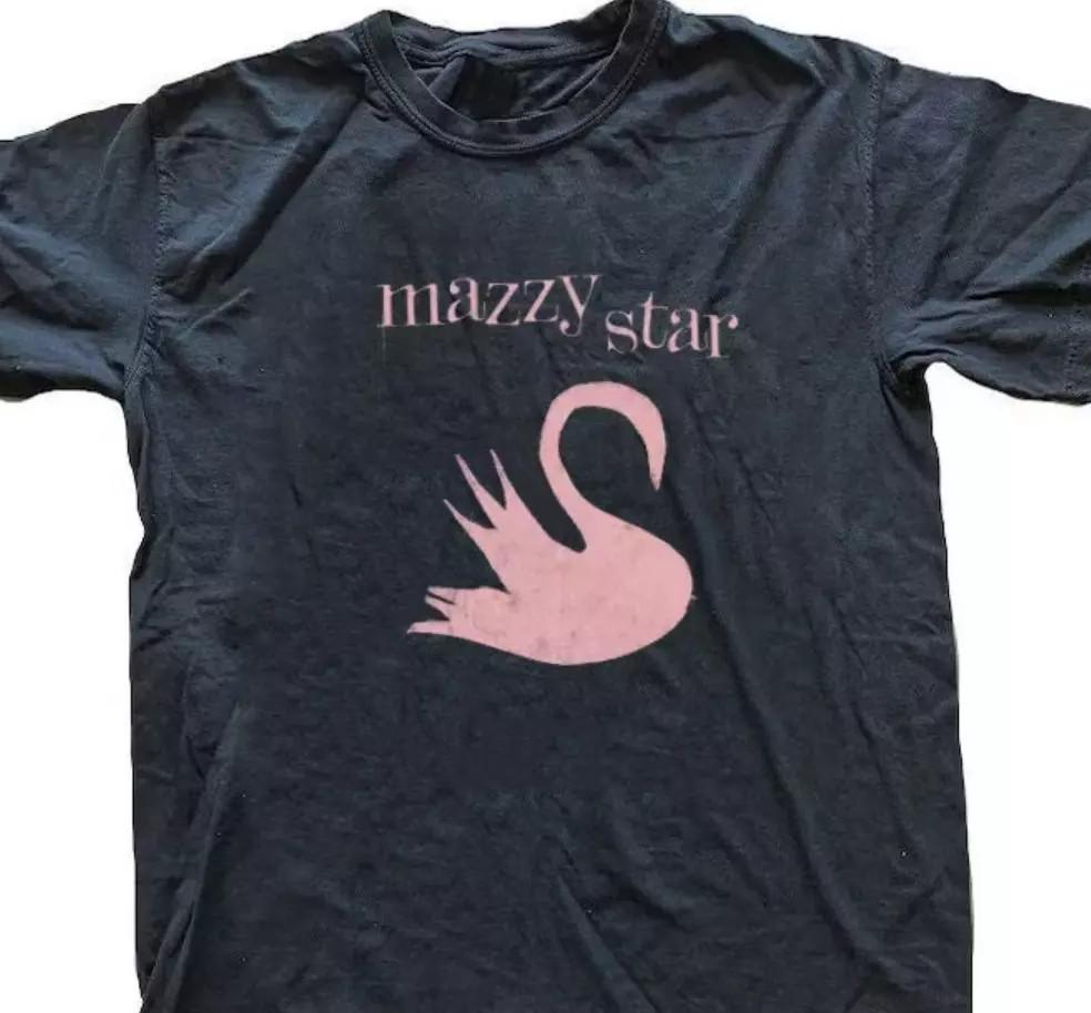 Эстетичная футболка Mazzy Star с лебедями, все размеры S-5XL, унисекс