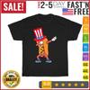 Funny Dabbing Hot Dog Day Gift For Hot Dogs Lovers American T Shirt Men Women