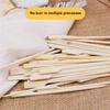 100PCS Disposable Bamboo Sticks Barbecue Tools 9-30CM Natural BBQ Camping  Party Bamboo Skewers Fruit Food Long Sticks Tool