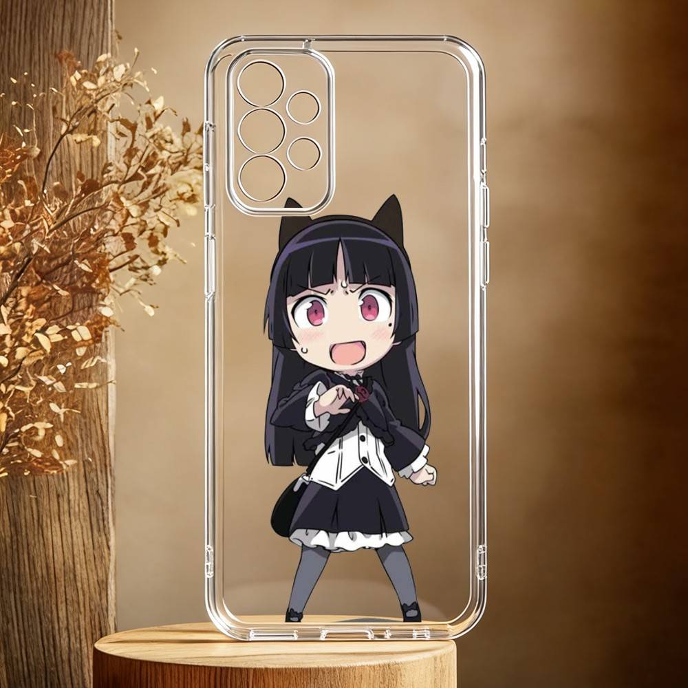 O-Oreimo-MO A-Anime Phone Case For Samsung Galaxy A71,A70,A52,A51,A40,A30 Transparent Cover